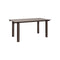 Atura Dining Table  option Dark Tinted Glass / Dark Chocolate
