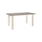 Atura Dining Table  option Dark Tinted Glass / Light Cashmere