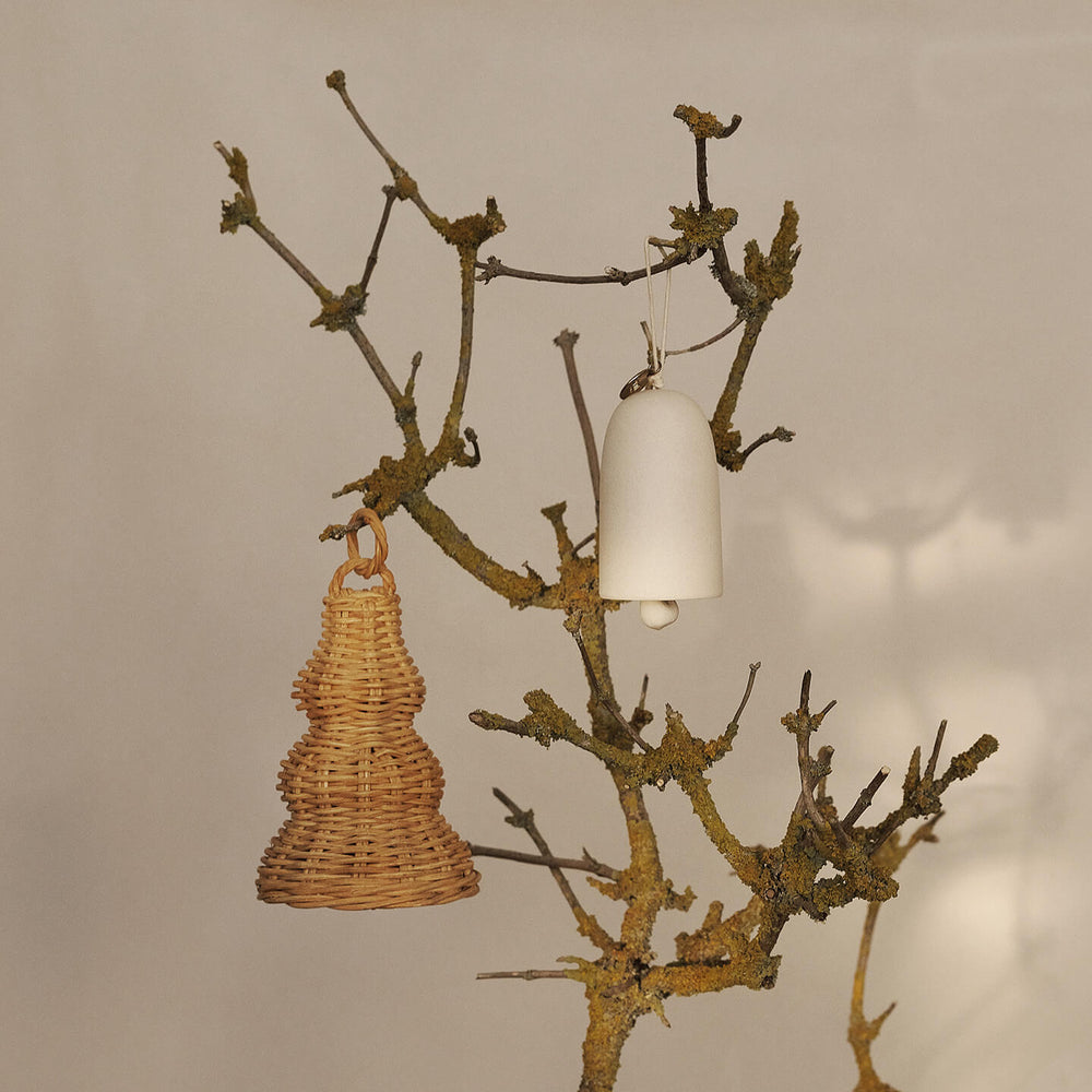 Bell Ceramic Ornament (Set of 4)