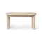 Bevel Bench  option White Oiled Oak