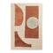 Bloco Tufted Rug  option Blush / Off-White