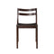 Boda Dining Chair  option Dark Stained Beech