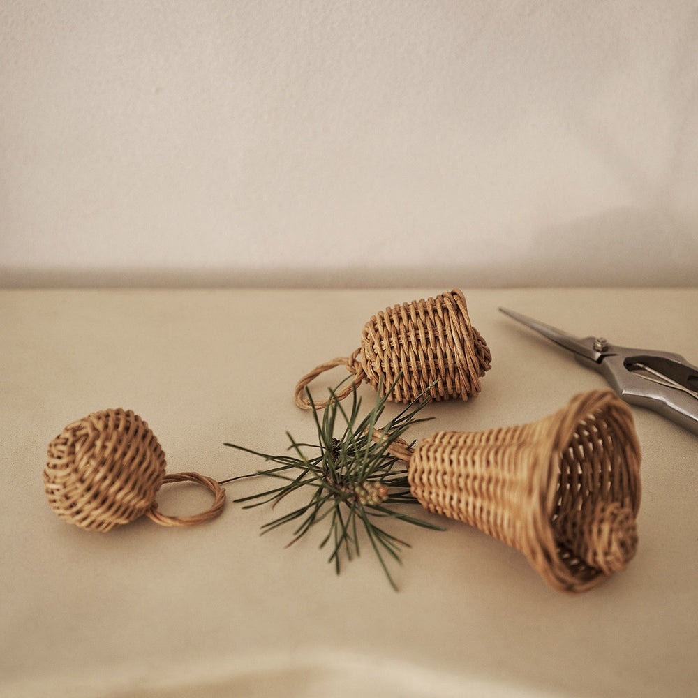Braided Bell Bauble (Set of 3)