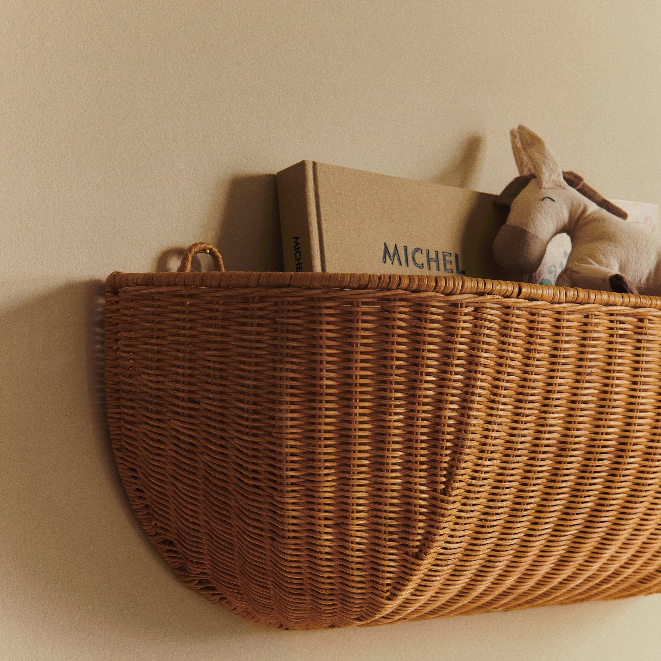 Ferm Living Pear Braided Wall Pocket - Thumbnail 3