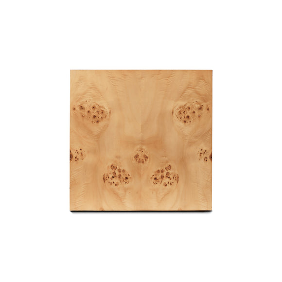Burl Low Side Table