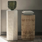 Burl Tall Side Table
