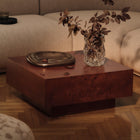 Burl Storage Coffee Table