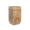 Burl Tall Side Table  option Natural