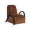 Buur Lounge Chair  option Devore Velvet / Rust