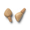 Cairn Wine Stopper (Set of 2)  option Oak