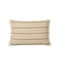 Calm Pillow/Cushion  option Camel / Black / Rectangle: 23.6 in W x 15.7 in D