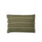 Calm Pillow/Cushion  option Olive / Off-White / Rectangle: 23.6 in W x 15.7 in D