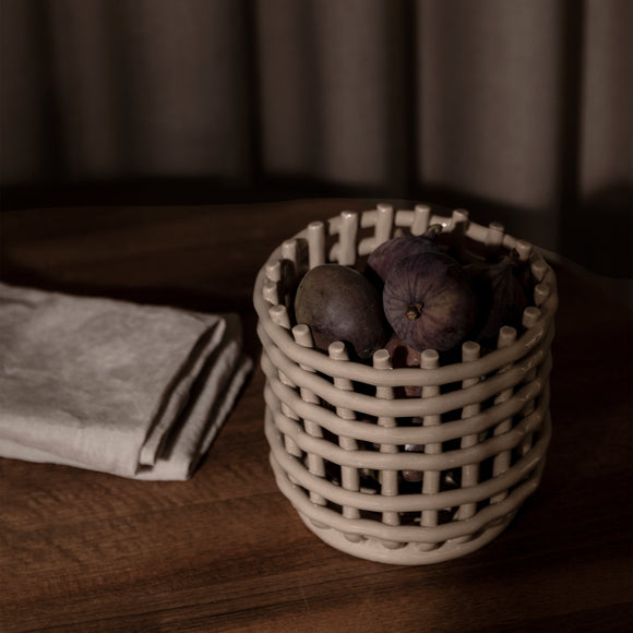 Ferm Living Ceramic Basket - 2Modern