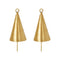 Cone Bell (Set of 2)  option Brass