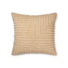 Medium: 19.7 in W x 19.7 in H Crease Wool Pillow OPEN BOX
