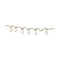 Curvature Hanging Rail  option Brass