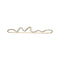 Curvature Towel Hanger  option Brass
