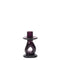 Damo 16 Candle Holder  option Dark Grape