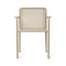 Dapple Outdoor Dining Armchair  option Cashmere