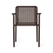 Dapple Outdoor Dining Armchair  option Dark Chocolate