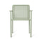 Dapple Outdoor Dining Armchair  option Tea Green