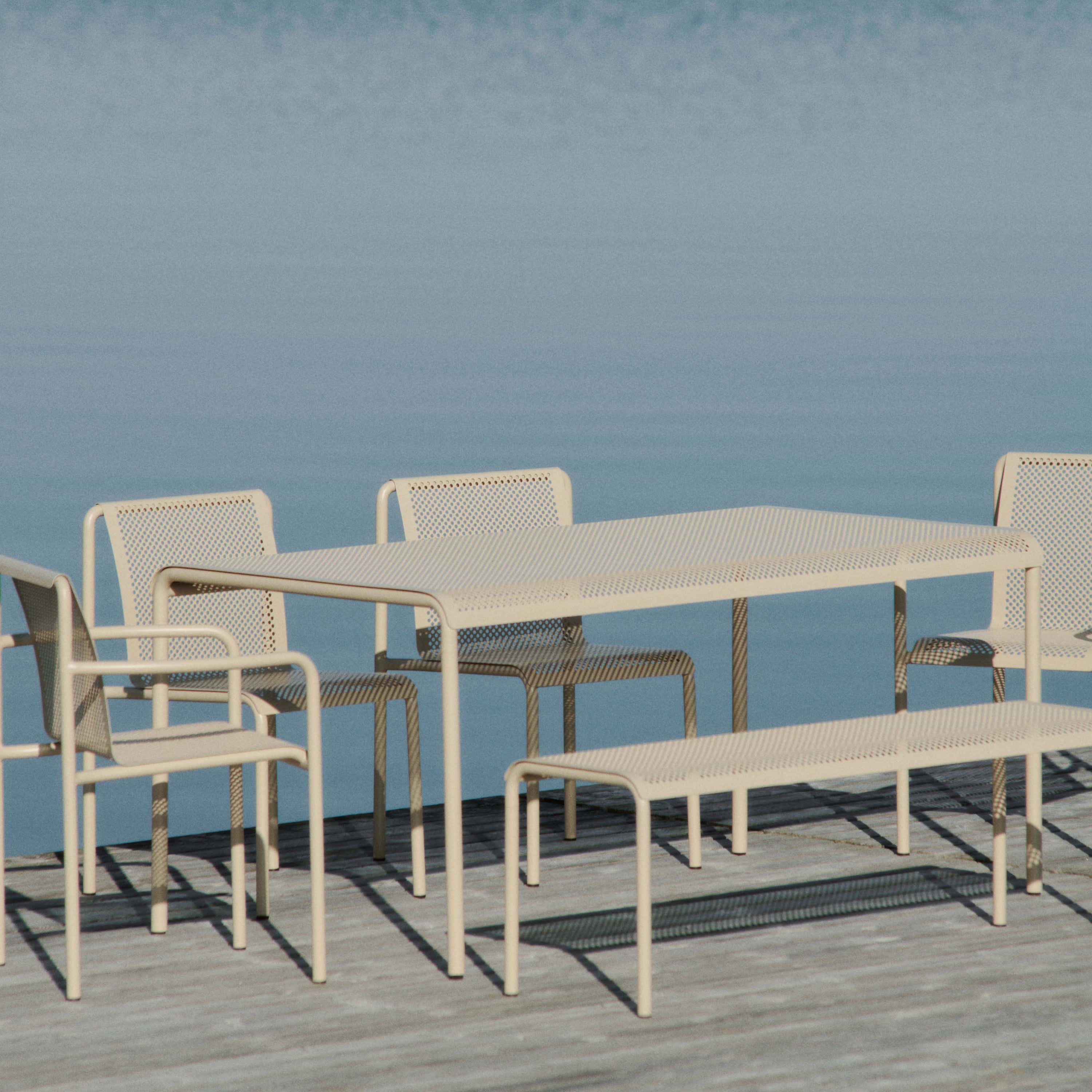 Ferm Living Dapple Rectangular Outdoor Dining Table - 2Modern