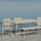 Dapple Rectangular Outdoor Dining Table
