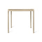 Dapple Square Outdoor Dining Table  option Cashmere