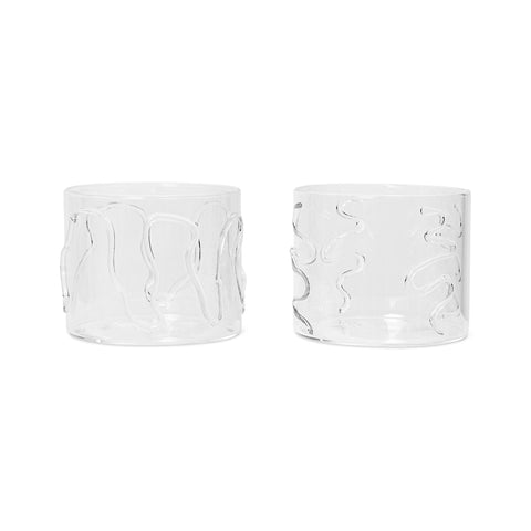 Doodle Glass (Set of 2)