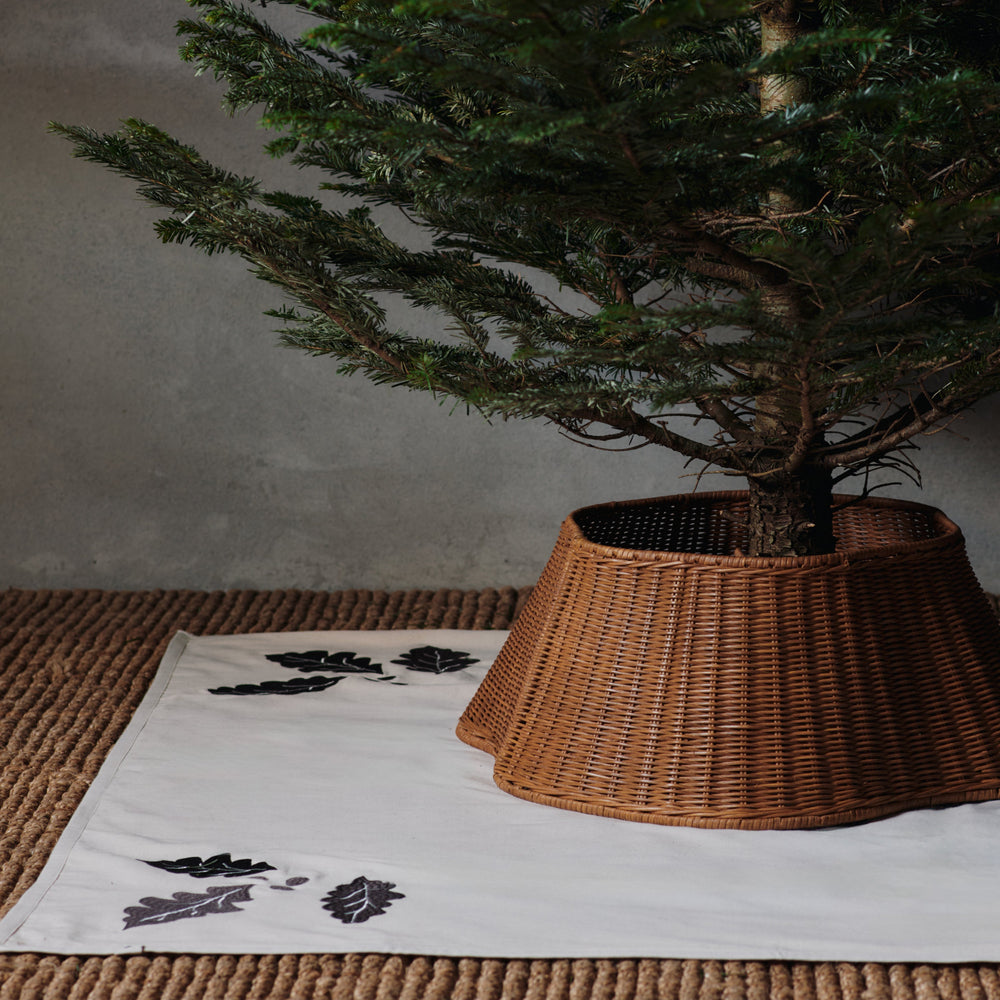 Drape Braided Tree Skirt