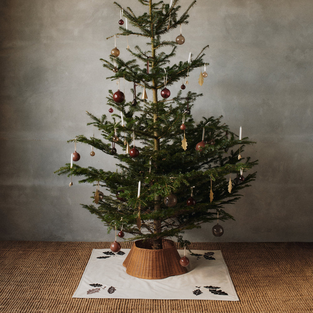 Drape Braided Tree Skirt