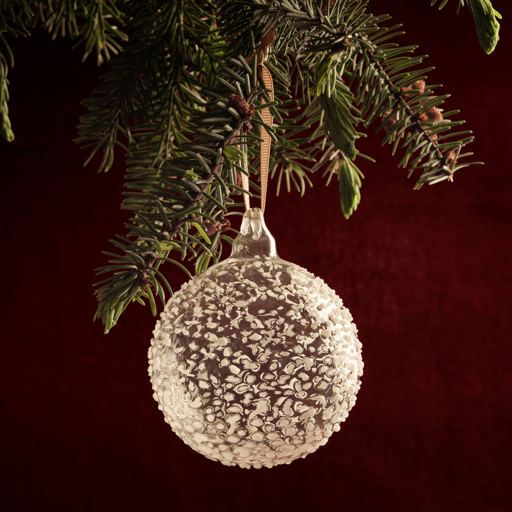 Flurry Glass Bauble (Set of 12)