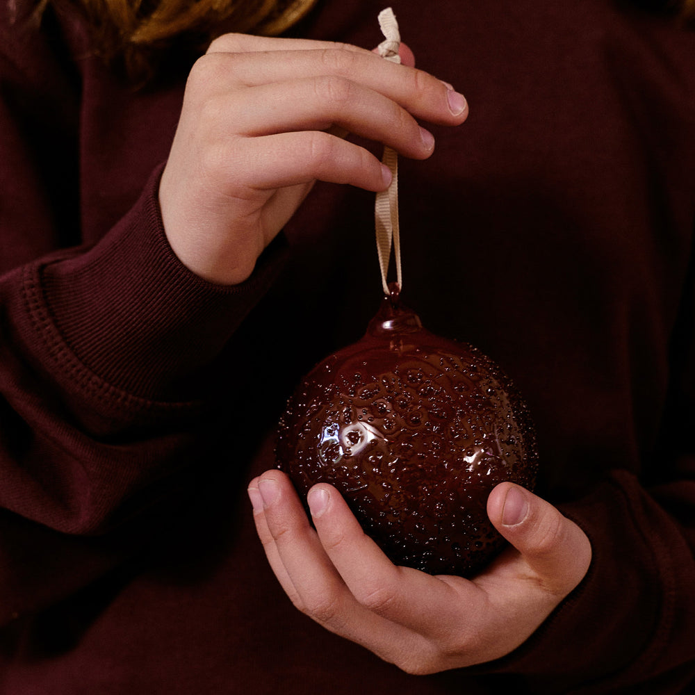 Flurry Glass Bauble (Set of 6)