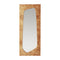 Folia Large Mirror  option Natural Burl