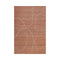 Gesso Jute Rug  option Terracotta/Off-white