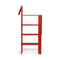Giraffe Bookcase  option Poppy Red
