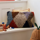 Harlequin Tufted Cushion