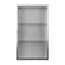 Haze Wall Cabinet  option Brushed Stainless Steel