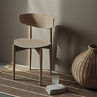 Herman Dining Chair with Wood Base