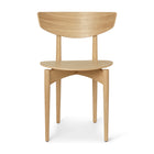 Herman Dining Chair with Wood Base