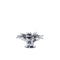 Holly Leaf Candle Holder  option Silver