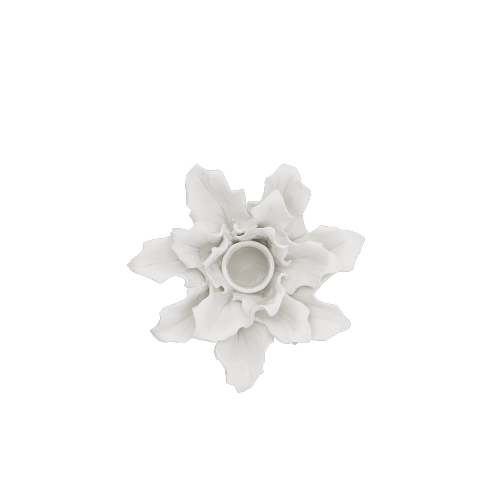 Holly Leaf Candle Holder