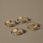 Holly Leaf Napkin Ring (Set of 4)