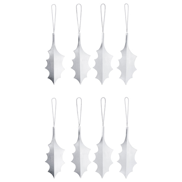 Holly Leaf Ornament (Set of 8)