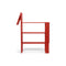Horse Bookcase  option Poppy Red