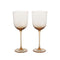 Host White Wine Glass (Set of 2)  option Blush