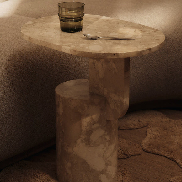Insert Stone Side Table