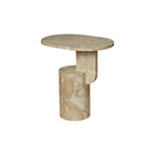 Insert Stone Side Table