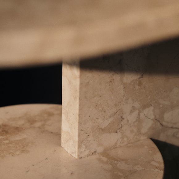 Insert Stone Side Table