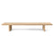 Kona Display Table  option Natural Oak